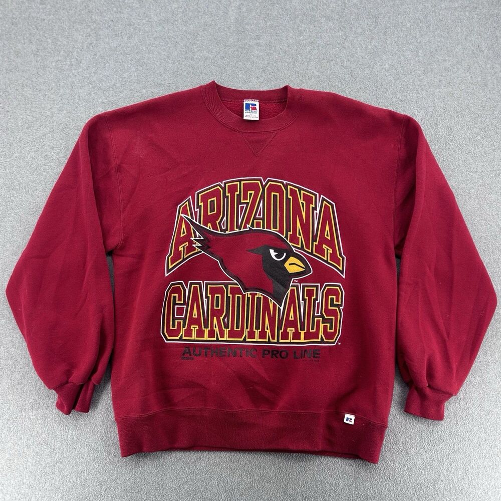 Vintage Arizona Cardinals Authentic Pro Line 90s Crewneck Sweatshirt Large USA